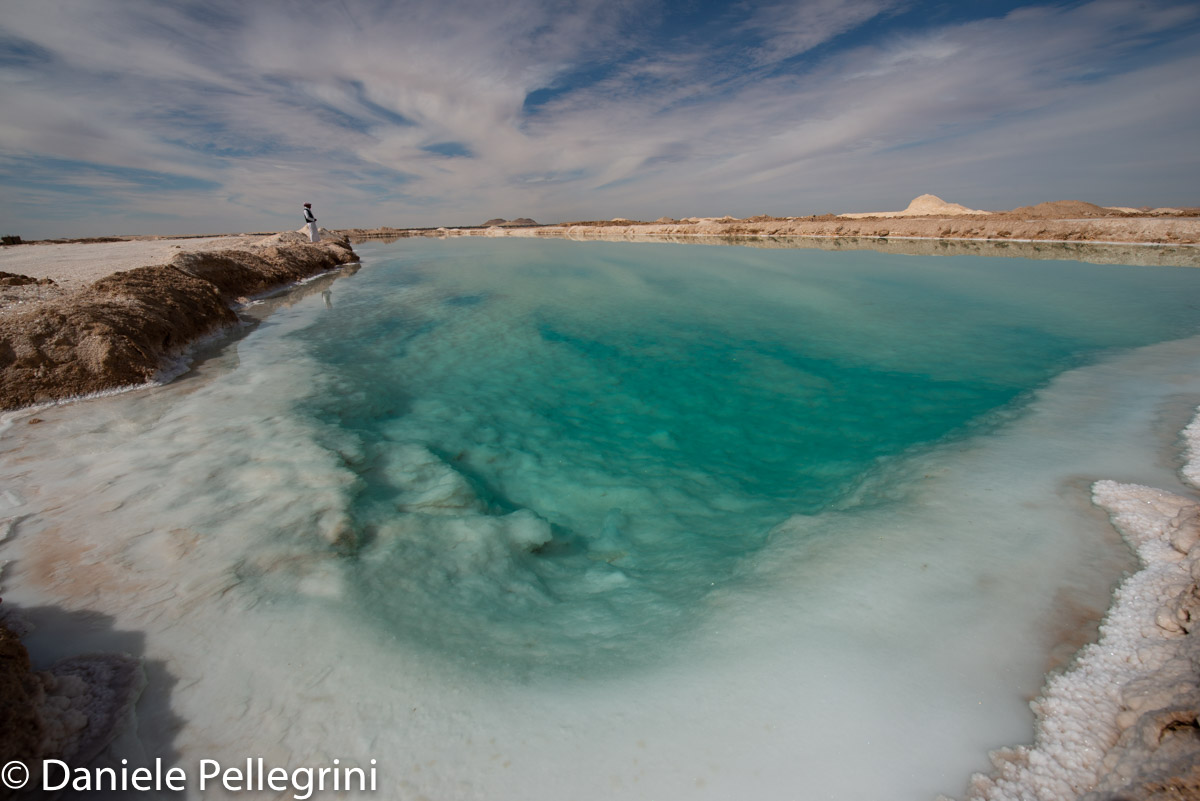 Salt lakes of Siwa