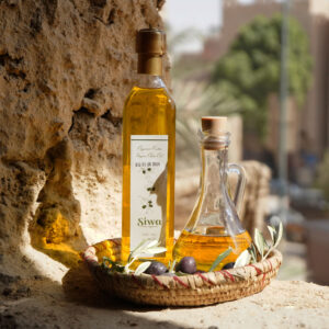 olive oil display by siwa ever organic