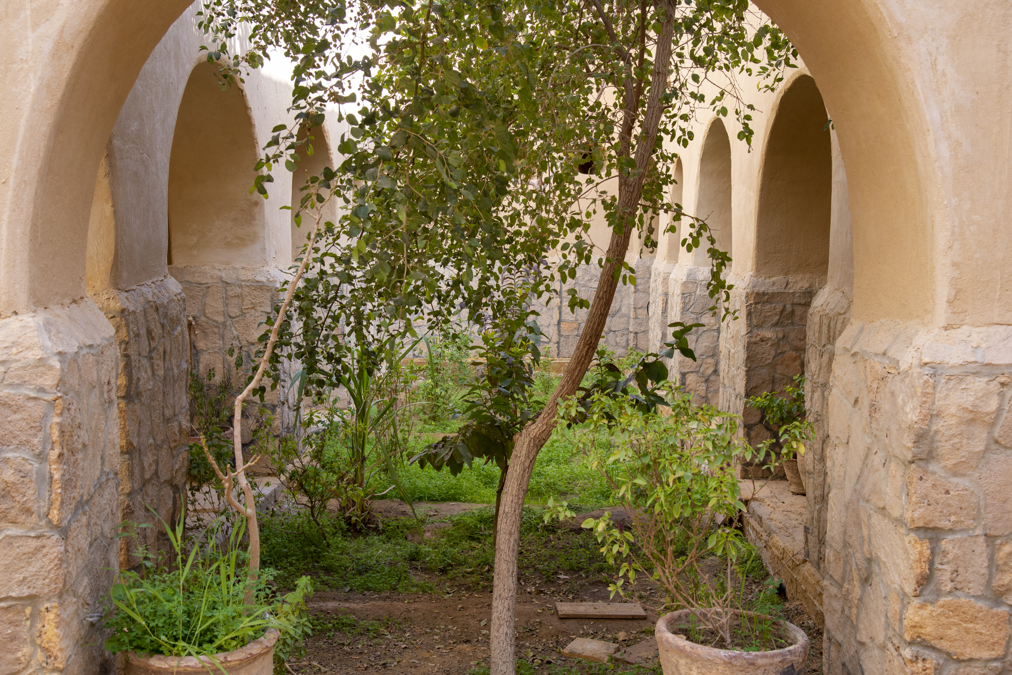 Lodge interior at Siwa